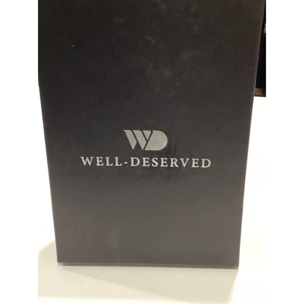 Well-Deserved Matte Black Flask for Liquor and Funnel Gift Set Stainless Steel